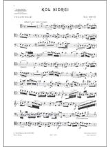 Kol Nidrei op. 47 - Violoncelle - BRUCH - Partition - Violoncelle